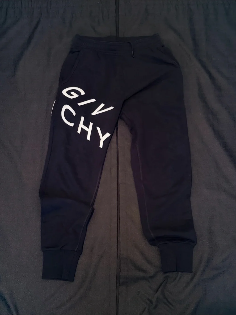 Givenchy Refracted Embroidered Logo Joggers